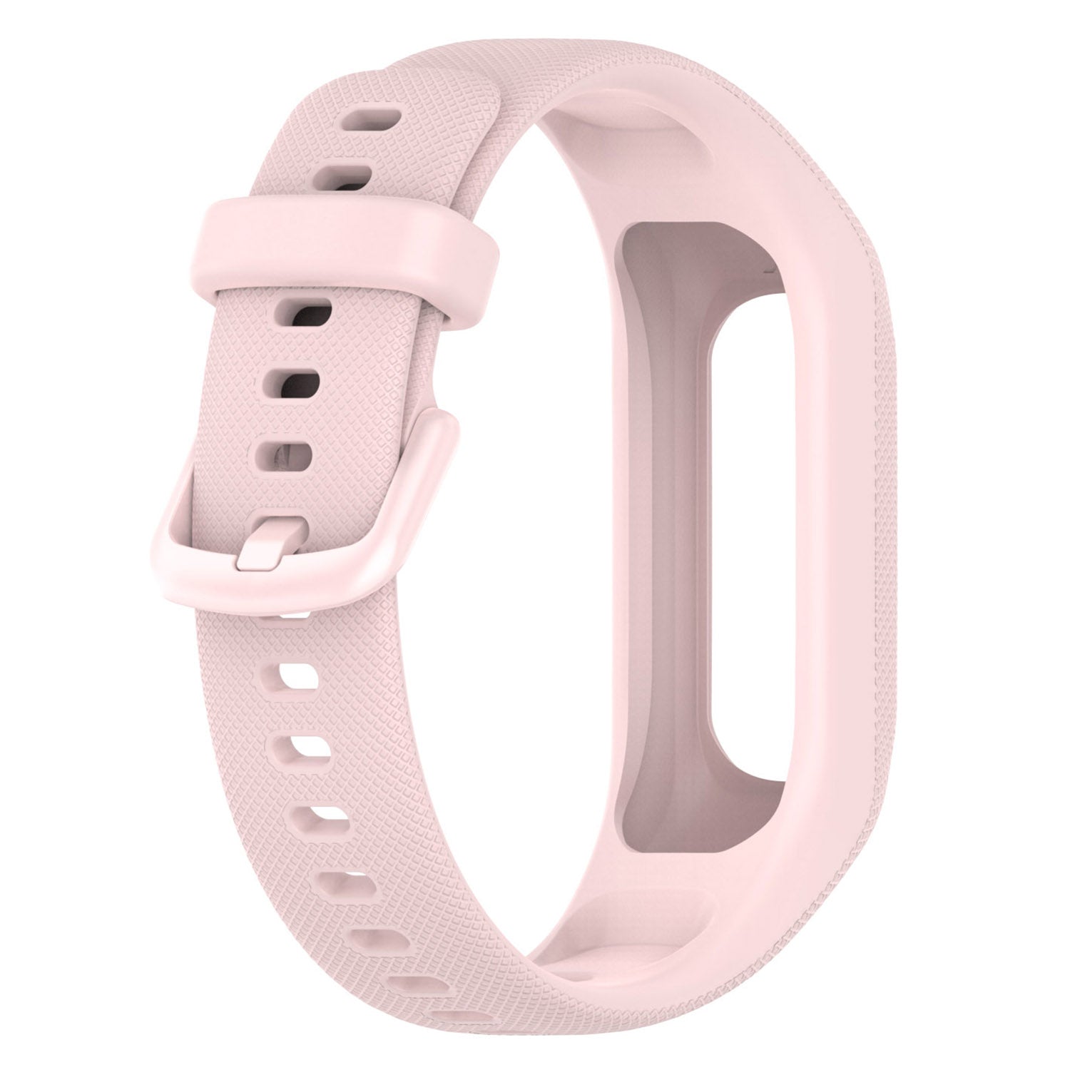 For Garmin Vivosmart 5 Anti-scratch Silicone Watch Band with Case Protector Wrist Strap For Garmin Vivosmart 5 Anti-scratch Silicone Watch Band with Case Protector Wrist Strap